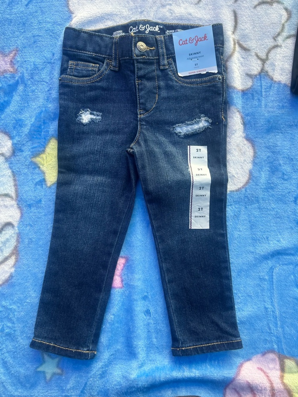 Cat & Jack Dark Blue Skinny Jeans for Kids